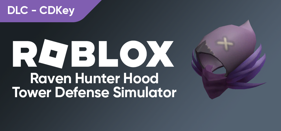 Roblox - Raven Hunter Hood - Tower Defense Simulator (DLC - CDKey)